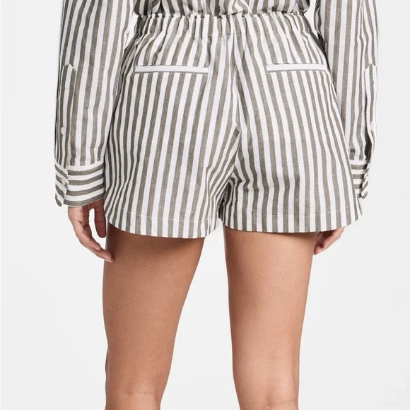 La Ligne Macaulay Striped Shorts - Picture 3 of 10